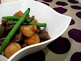 豚肉とさといものほっくり煮。