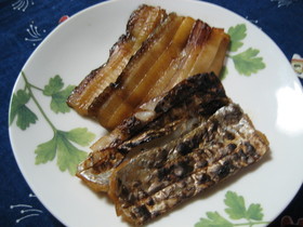 太刀魚のごはんがすっすむ君！