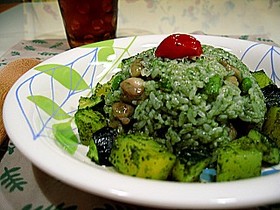 グリーンジェノベーゼライス。