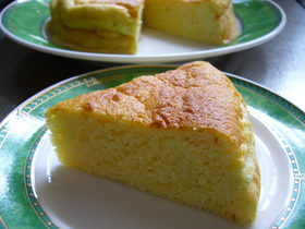 さつまいもスフレケーキ
