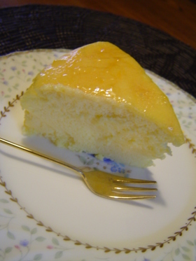 シュワシュワしっとり　スフレチーズケーキ