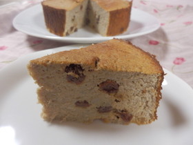 おからバナナシナモンケーキ