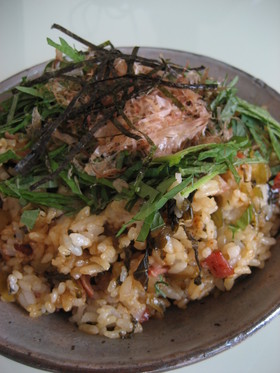 カフェごはん☆高菜チャーハン