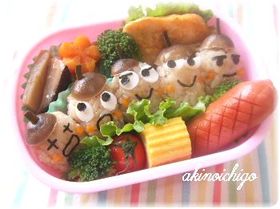 どんぐりん弁当（キャラ弁）
