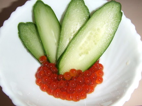 すじこのしょう油漬け