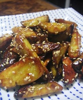 油で揚げない大学芋