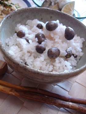 ホクホク♪むかごご飯
