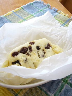 スピード朝ごはん♪クックパー®蒸しパン