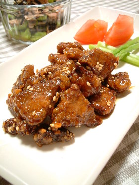 ☆頑張って食べてみる！？レバー香り揚げ☆