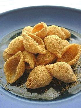 懐かしい給食の味①★きなこマカロニ★