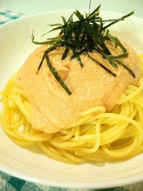 明太子クリームスパゲッティー