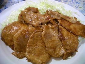 ●定番の味●豚肉のしょうが焼きＰＡＲＴ①