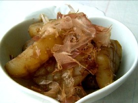 こんにゃくのおかか炒め