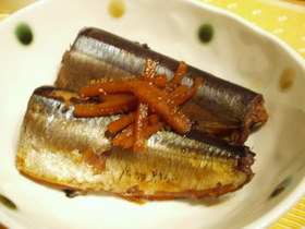 さんま・いわし のしょうが煮