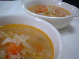 炊飯器で簡単☆あったまる～！スープ☆