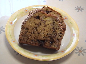 簡単KEROママのチョコパウンド