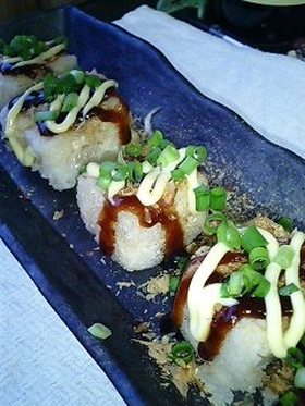とろぉり豆腐たこ焼き(´Д｀*)