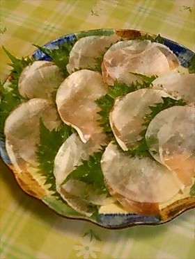 大根と生ハムのちょっとおつまみ～☆