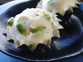 枝豆の蒸しパン