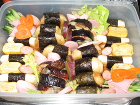 あり合わせ弁当