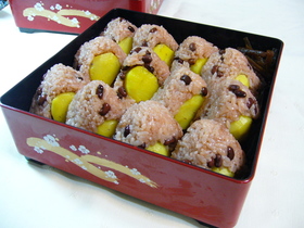 炊飯器DE☆モチモチ赤飯