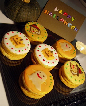 チーズクリームサンド＊ハロウィンクッキー