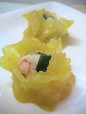 かぼちん渾身の蒸餃子!