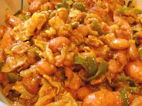 金時豆のトマトソース煮