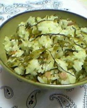 どんな高菜でも美味しくなる高菜飯。