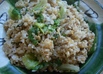 本格派？納豆レタス炒飯