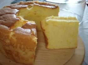オレンジシフォンケーキ