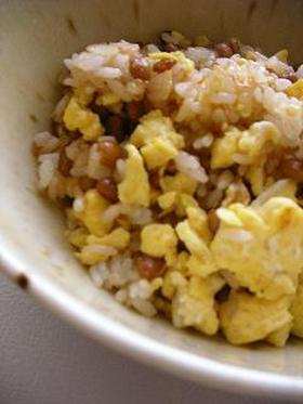 納豆炒飯