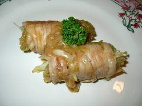 豚肉のキャベツロール