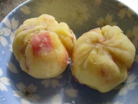 さつまいもりんご茶巾