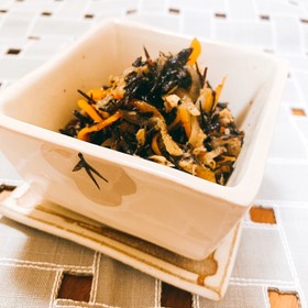 ひじきとツナと大根煮