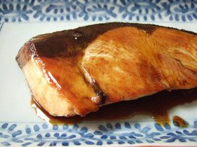 ぶりの照り焼き