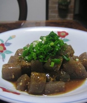 全部まとめてこんにゃくの田楽