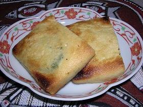 揚げのポテサラはさみ焼き