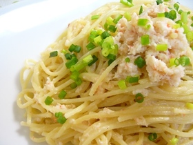 カニマヨパスタ☆醤油が大事☆