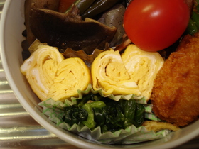 ●ハートのたまご焼き●