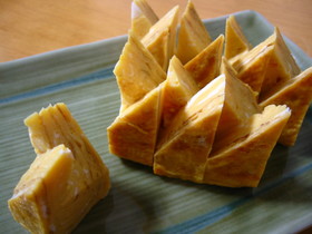 たまご焼きの切り方☆