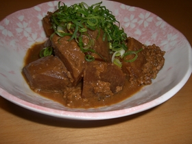 こっくり煮物☆大根とひき肉のみそ煮☆