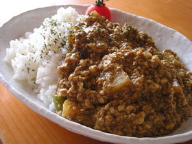 ヘルシー！とうふのドライカレー