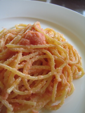 たらこたっぷり♪明太子パスタ