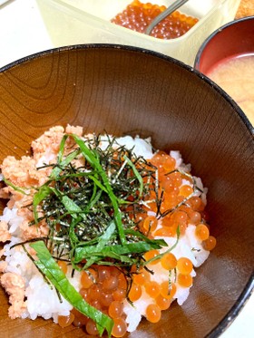 自分で漬ける！いくら丼