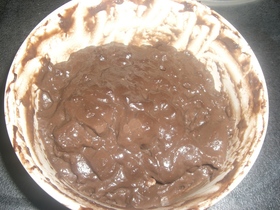 レンジで簡単★チョコクリーム