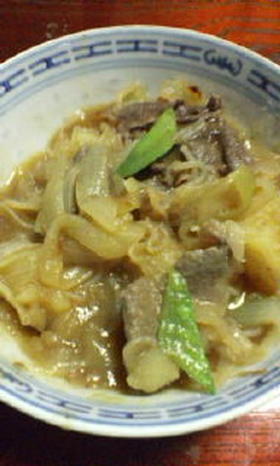 土鍋で肉じゃが