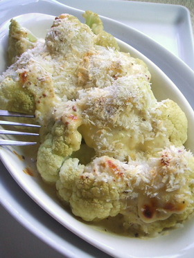 ■カリフラワ-のチーズソース焼き■