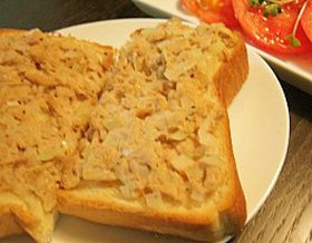 朝食に！ツナたまトースト☆