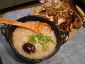 炊飯器におまかせ♡参鶏湯（サムゲタン）